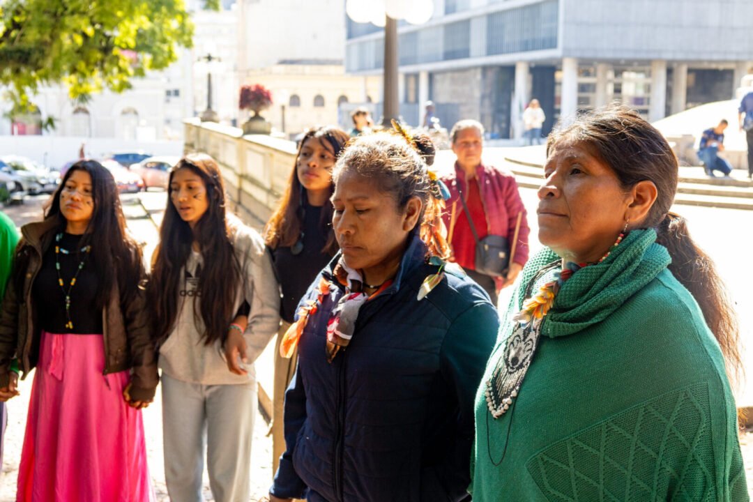 Povo Guarani e Kaingang na luta contra o PL 280/2025