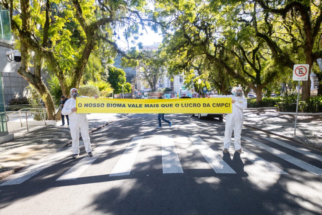 Comitê pede que governo federal retire apoio ao Projeto Natureza da CMPC