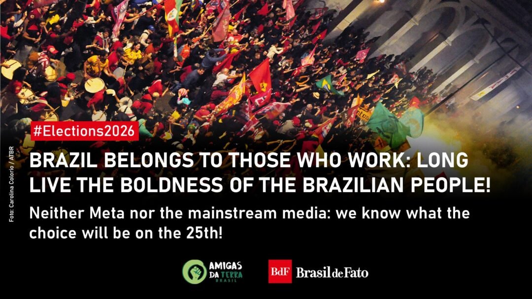Brazil belongs to those who work: long live the boldness of the Brazilian people!