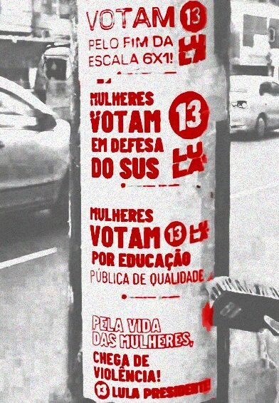 É pela Vida das Mulheres e das crianças!