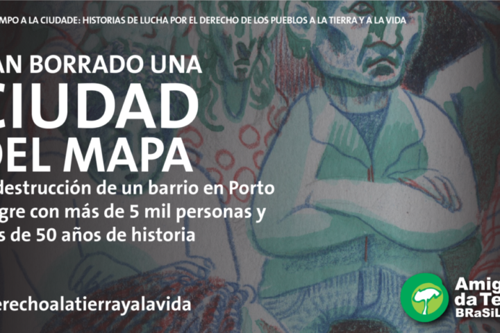 “Han borrado una ciudad del mapa” – La destrucción de un barrio en Porto Alegre con más de 5 mil personas y más de 50 años de historia
