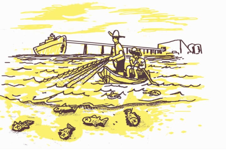 A port stuck in the “mouth” of the river