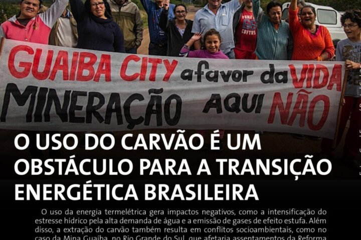 O uso do carvão é um obstáculo para a transição energética brasileira