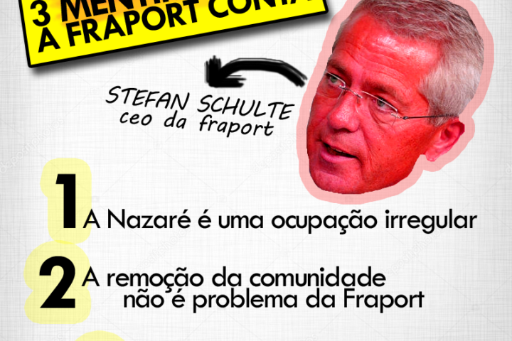 Vila Nazaré “ocupa” reunião de acionistas da Fraport e irrita CEO da empresa