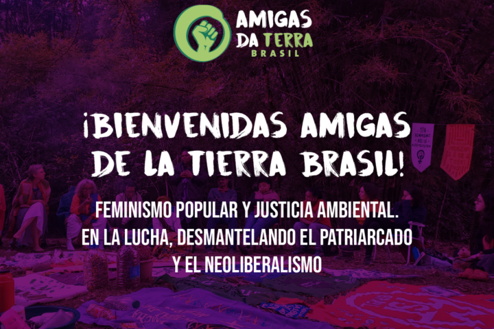 Bienvenidas Amigas de la Tierra Brasil