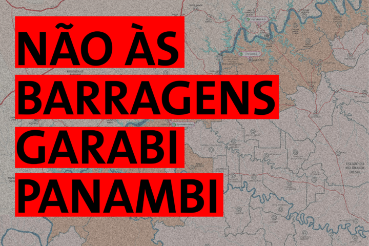Governos do Brasil e da Argentina unidos em reativar megahidrelétrica no rio Uruguai. #NÃOà Garabi-Panambi! #Somostodosatingidos!