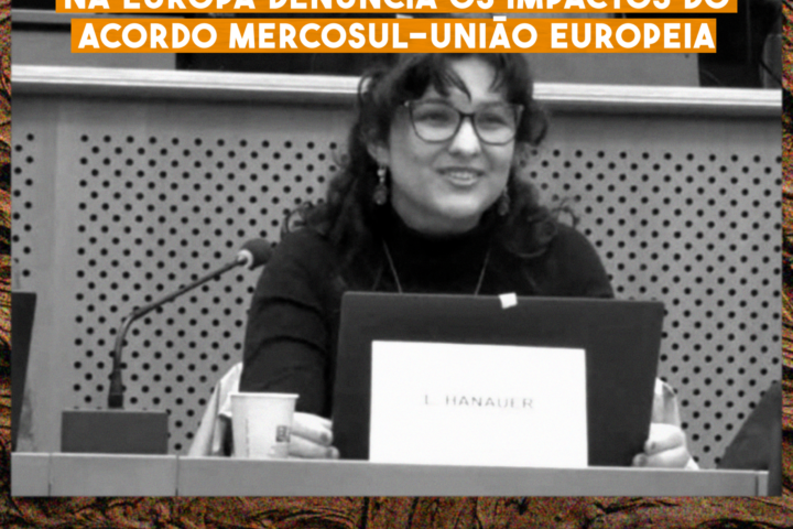 Posicionamento da Frente Brasileira Contra Acordo Mercosul-UE é apresentado no Parlamento Europeu