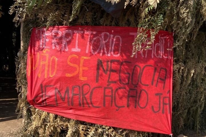 Madrugada de tensão e medo na retomada Xokleng Konglui, no Rio Grande do Sul